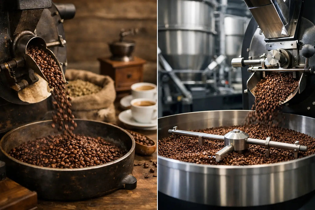 Small Batch vs Commercial Coffee Compared